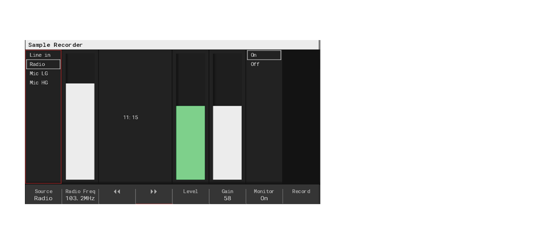 sample recorder
