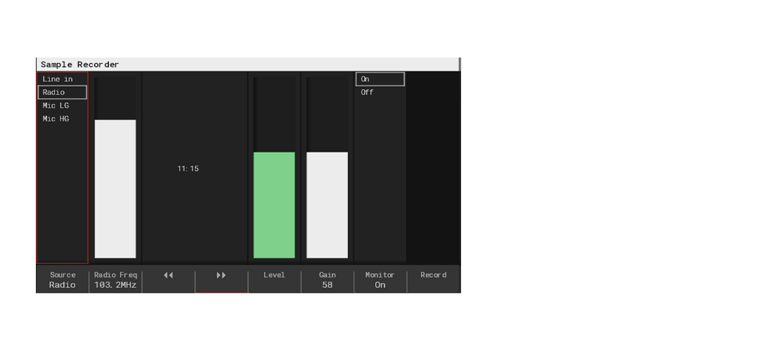 sample recorder